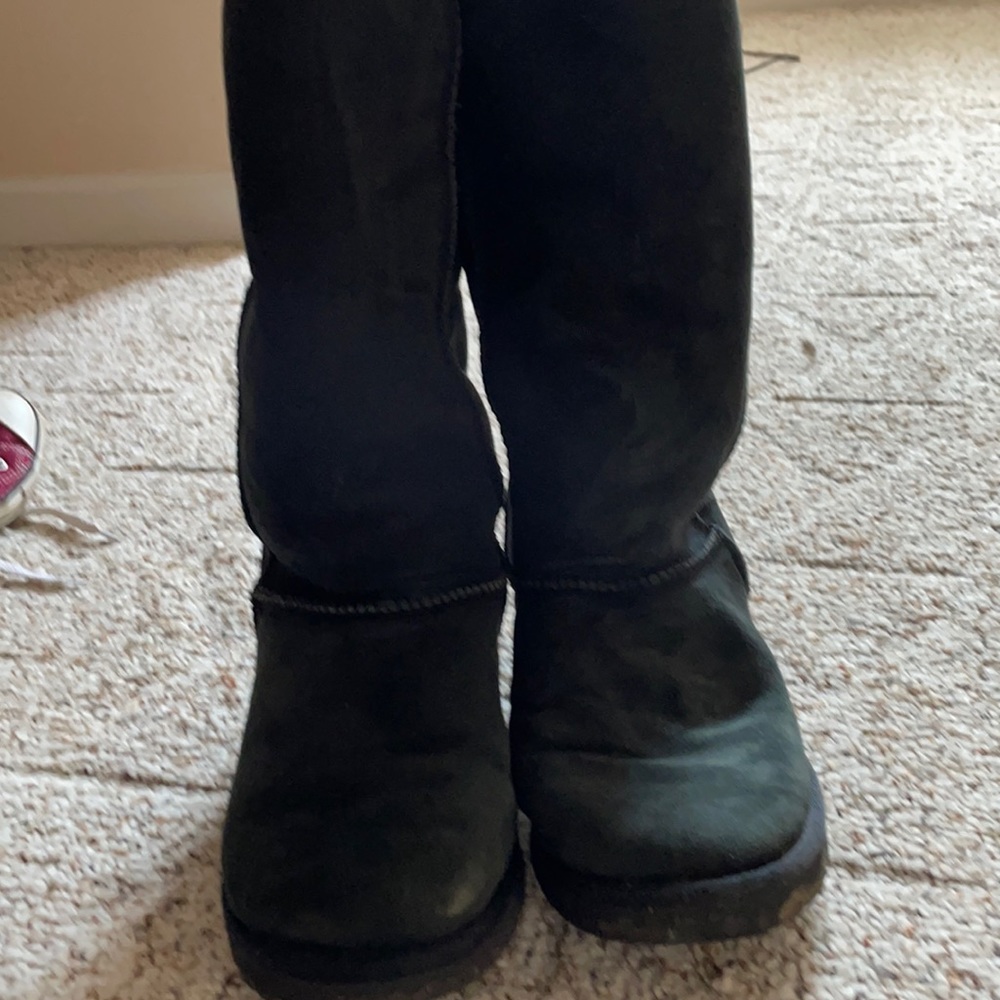 UGG boots tall black sz 8